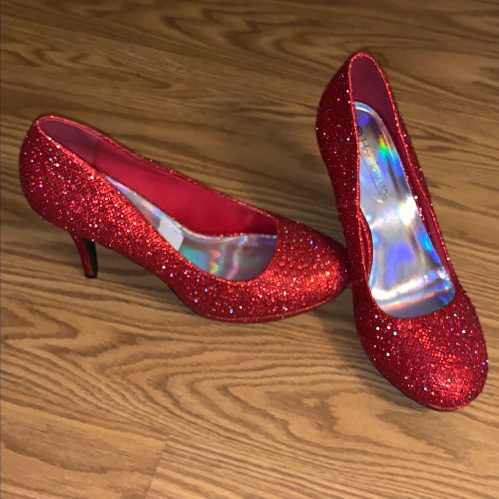 Hot Tomato Ruby Red Heels